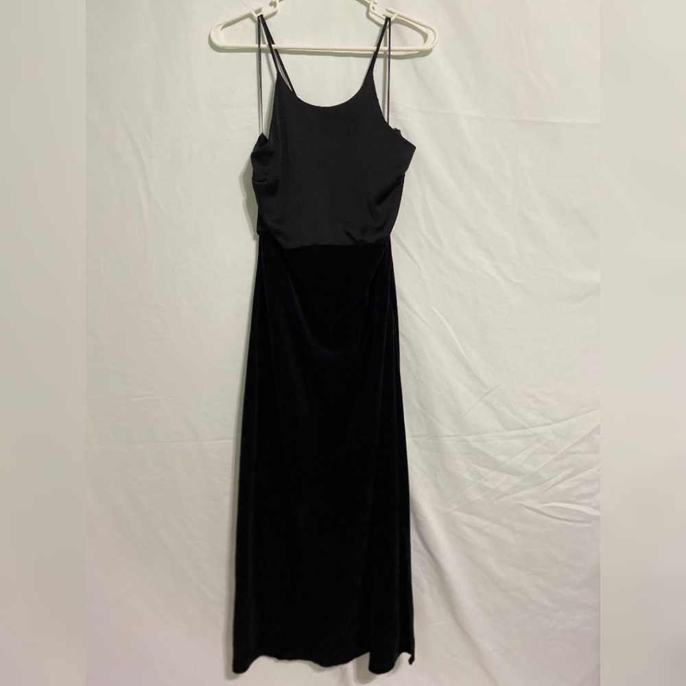 Juicy Couture Velour Strappy Maxi Dress